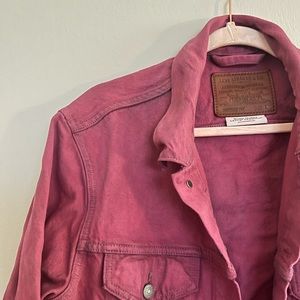 Levi Strauss Pink Denim Jacket